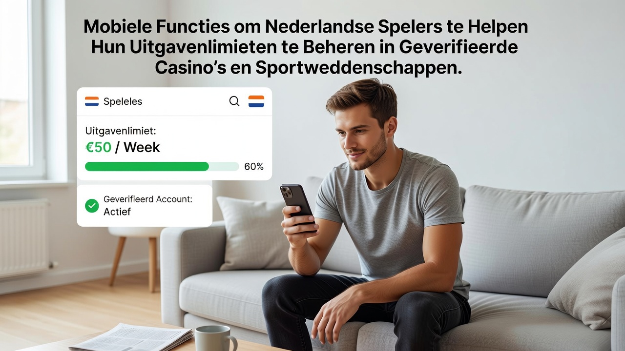 Dashboard overzicht van uitgavenlimieten en waarschuwingen in een Nederlandse sportweddenschapsapp